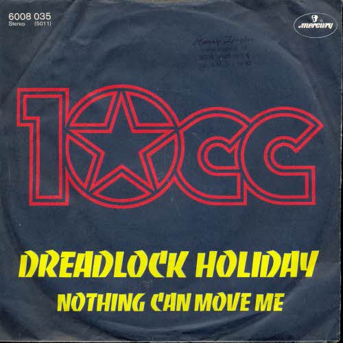 10CC - Dreadlock Holiday