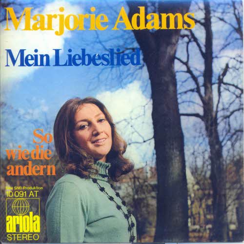Adams Majorie - Mein Liebeslied (nur Cover)