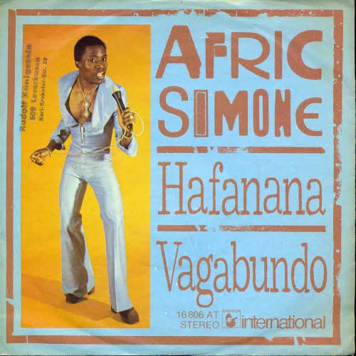 Afric Simone - Hafanana