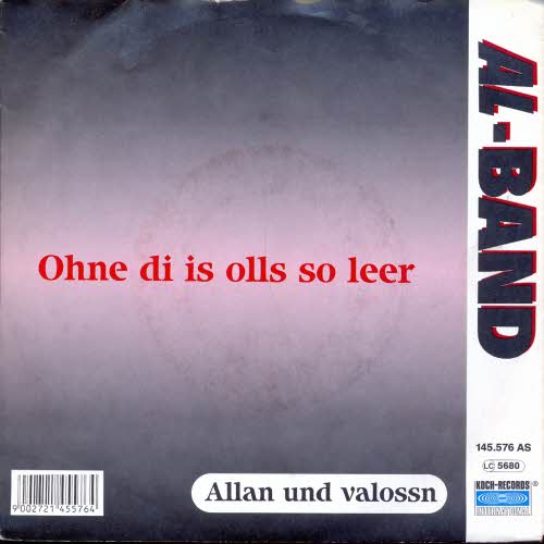 Al-Band - #Ohne di is olls so leer