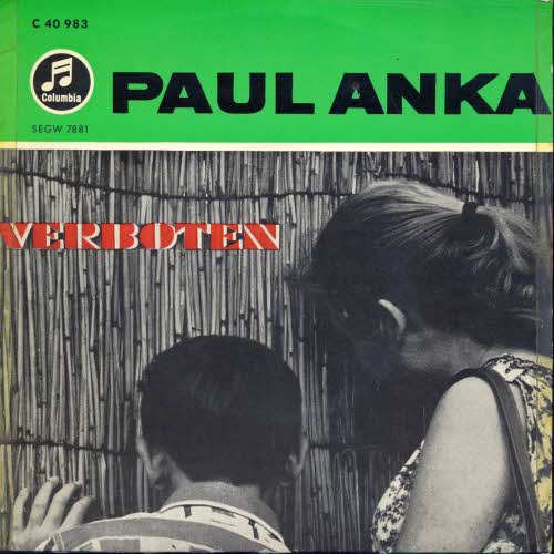 Paul Anka - Verboten (EP)