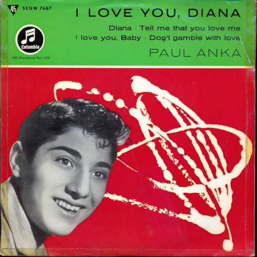 Anka Paul - I love you, Diana (EP)