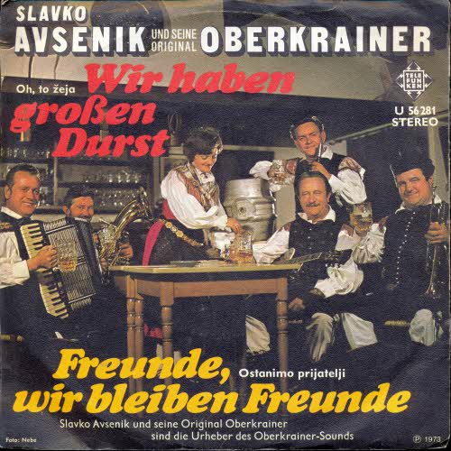 Avsenik Slavko & Original Oberkrainer - Wir haben grossen Durst