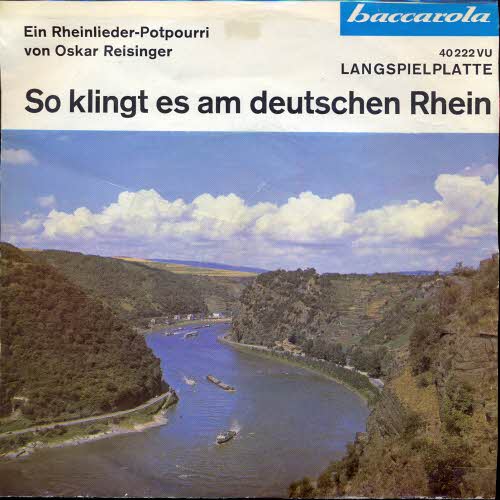 Baccarola EP Nr. 40 222 - So klingt es am deutschen Rhein