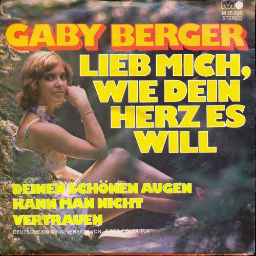 Berger Gaby - Lieb mich, wie dein Herz es will
