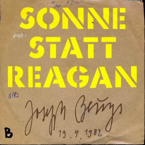 Beuys Joseph - Sonne statt Reagen