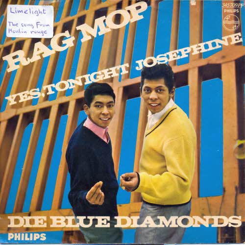 Blue Diamonds - Rag Mop