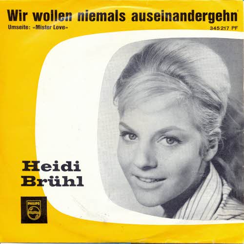 Brhl Heidi - Wir wollen niemals auseinandergehn