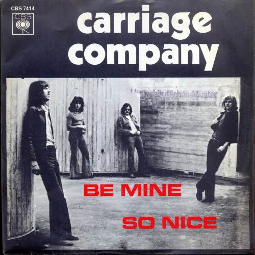 Carriage Cmpany - Be mine / So nice