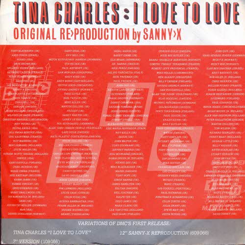 Charles Tina / Biddu Orchestra - I love to love