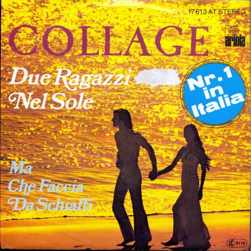 Collage - Due ragazzi nel sole