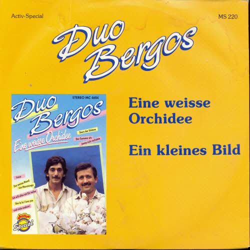 Duo Bergos - Eine weisse Orchidee