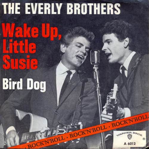 Everly Brothers - Wake up, little Susie (rares Cover)