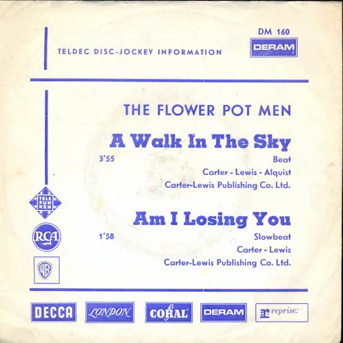 Flower Pot Men - A walk in the sky (nur PROMO-Cover)