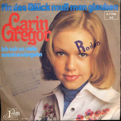 Gregor Carin - An das Glck muss man glauben