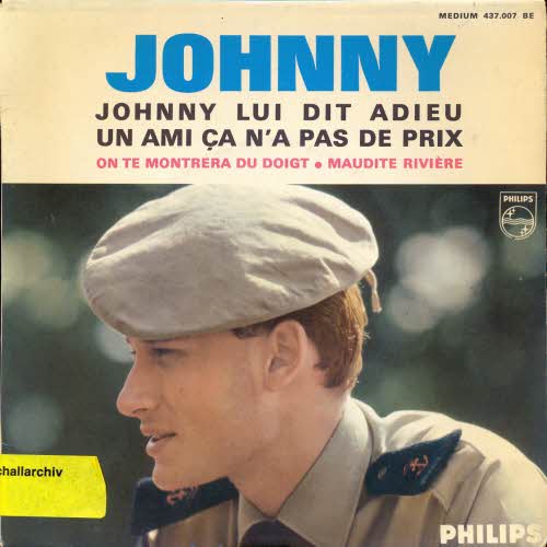 Hallyday Johnny - Johnny lui dit adieu (EP-FR)