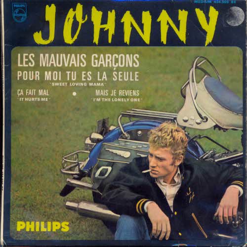 Hallyday Johnny - Les mauvais garcons (EP-FR)