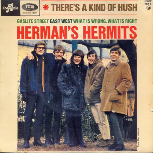 Herman's Hermits - There's a king of hush (EP-FR)