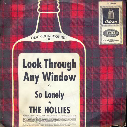 Hollies - Look trough any window