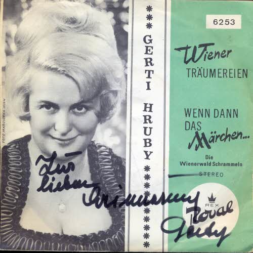 Hruby Gerti - Wiener Trumereien (+Widmung)
