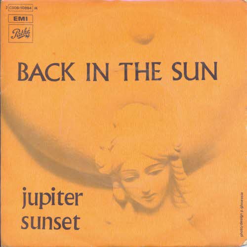 Jupiter Sunset - Back in the sun (franz. Pressung)