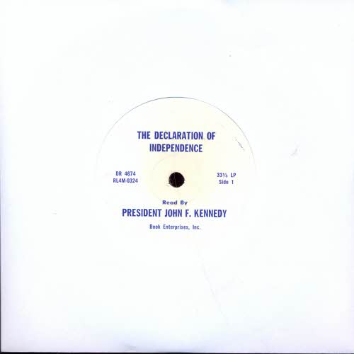 President John F. Kennedy - The Declaration of Independence (LC)