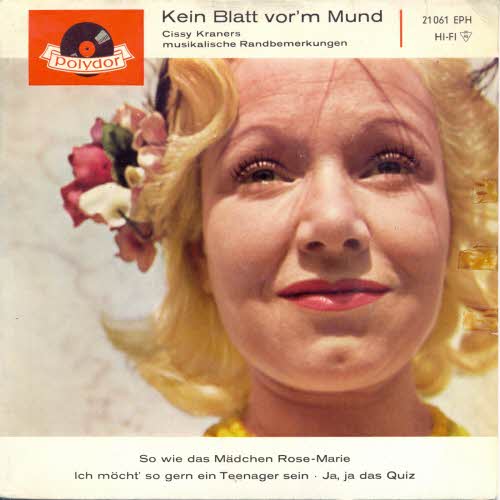 Kraners Cissy - Kein Blatt vor'm Mund (EP)
