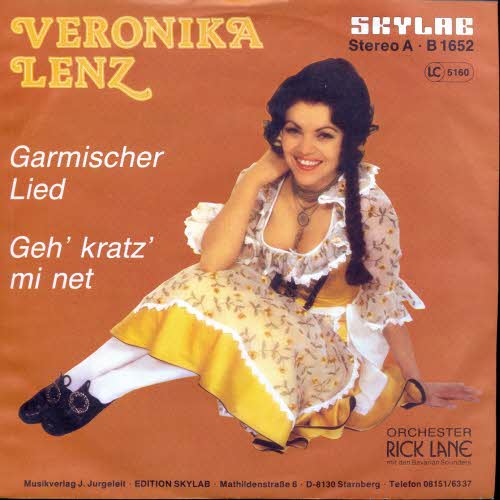 Lenz Veronika - Garmischer Lied
