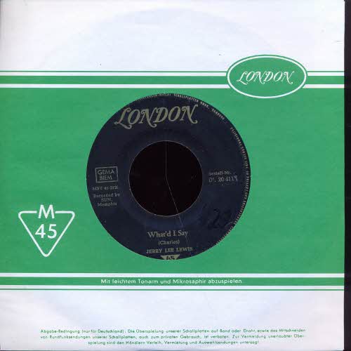 Lewis Jerry Lee - What'd I say (FLC)