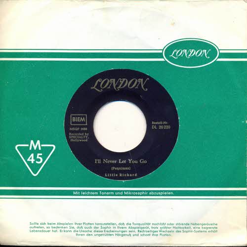 Little Richard - I'll never let you go (FLC)