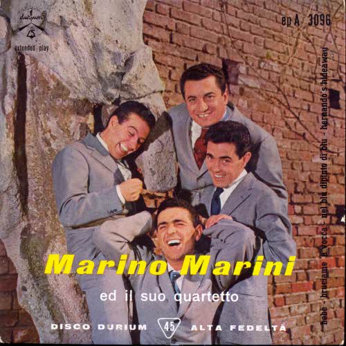 Marino Marini - Ed il sou quartetto (EP) (nur Cover)