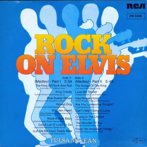 McLean Tulsa - Rock on Elvis