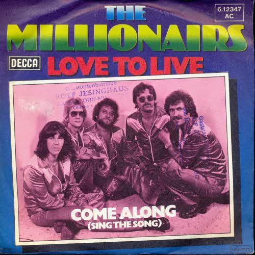 Millionairs - Love to love