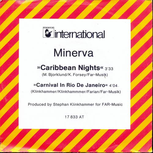 Minerva - Caribbean Nights (PROMO-Cover)