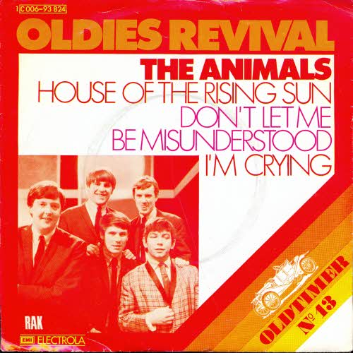 Animals - 3 ihrer grssten Hits (RI-OLDIES REVIVAL)