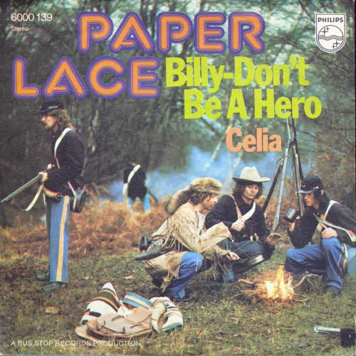 Paper Lace - Billy - Don't be a hero