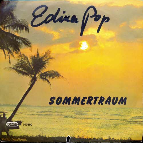 Pop Edina - Sommertraum (Autogramm + Widmung)