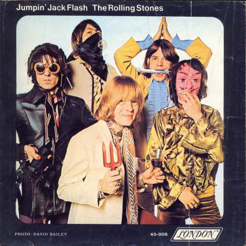 Rolling Stones - Jumpin' Jack Flash (nur Cover-US)