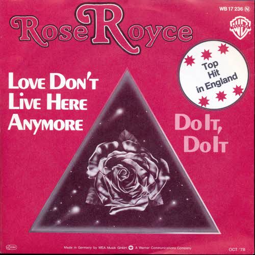 Royce Rose - Love don't live here anymore