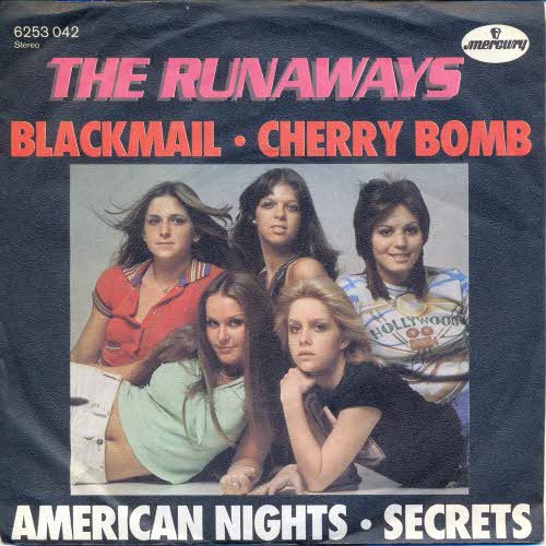 Runaways (Joan Jett) - Blackmail / Cherry bomb