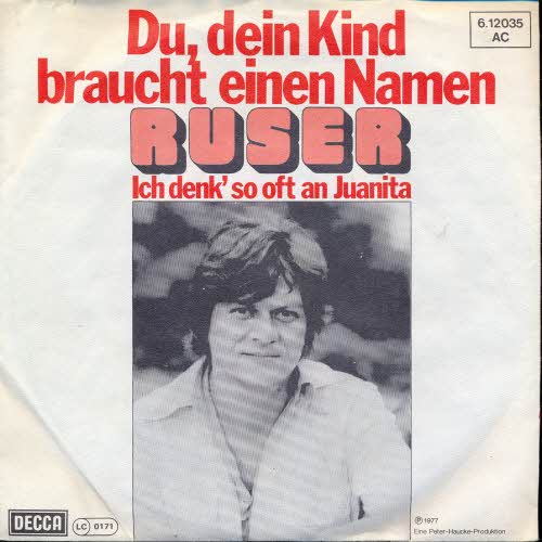 Ruser - Du, dein Kind braucht einen Namen