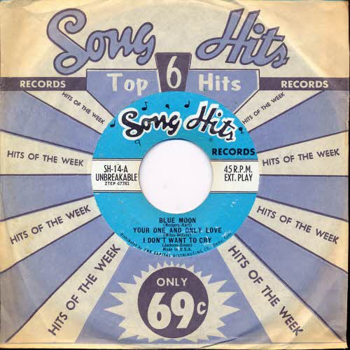 Various Artists - Song Hits  - 6 Top Hits (US-EP-FLC)