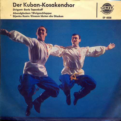 Tempo EP Nr. 4036 - Der Kuban-Kosakenchor