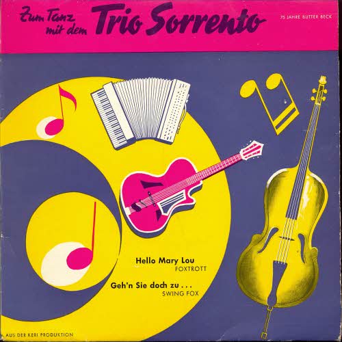 Trio Sorrento - Zum Tanz mit... (Werbesingle)