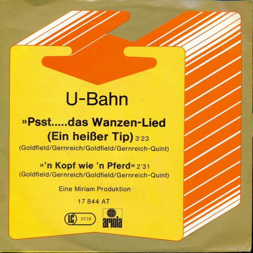 U-Bahn - 'n Kopf wie 'n Pferd