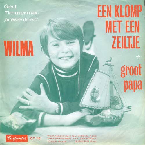 Wilma - Een klomp met een zeiltje