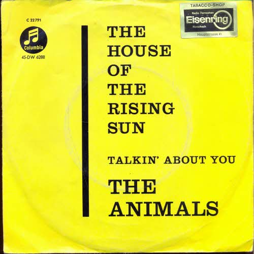 Animals - The House of the rising sun