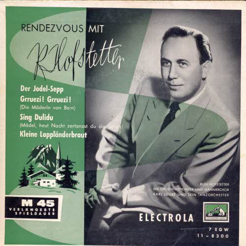 Hofstetter Rudi - Rendezvous mit Rudi Hofstetter (EP)