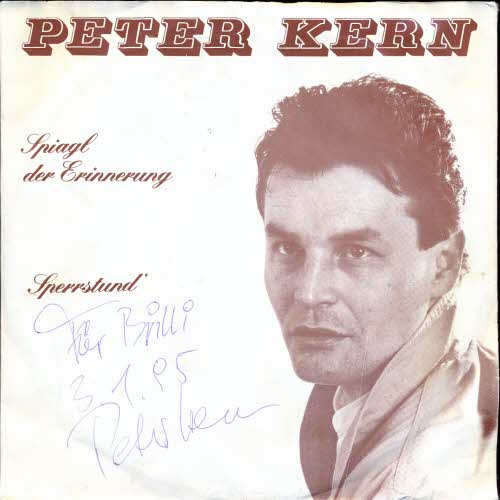 Kern Peter - Spiagl der Erinnerung (+Autogramm)