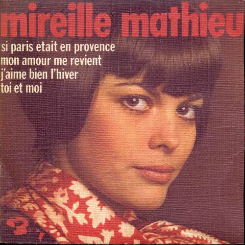 Mathieu Mireille - Mon amour me revient (EP)-spez. Cover